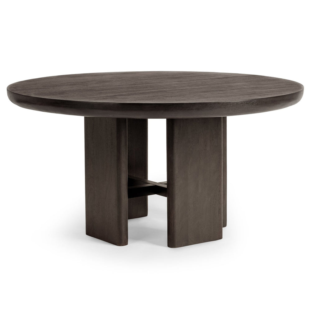 Celadon Round Dining Table, Truffle Roast-Furniture - Dining-High Fashion Home