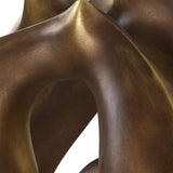 Celestial Flow Sculpture, Brass