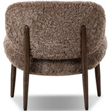 Celine Chair, Taupe Shearling by Four Hands