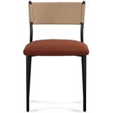 Celine Dining Chairs Set, Maroon