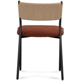 Celine Dining Chairs Set, Maroon