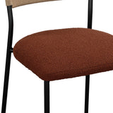 Celine Dining Chairs Set, Maroon