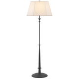 Celmins Floor Lamp, Black Iron