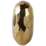 Ceramic Heart, Gold-Accessories-High Fashion Home