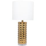 Ceramic Table Lamp, Gold-Lighting-High Fashion Home