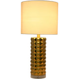 Ceramic Table Lamp, Gold-Lighting-High Fashion Home