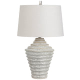 Ceramic Table Lamp, Green-Lighting-High Fashion Home