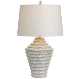 Ceramic Table Lamp, Green-Lighting-High Fashion Home