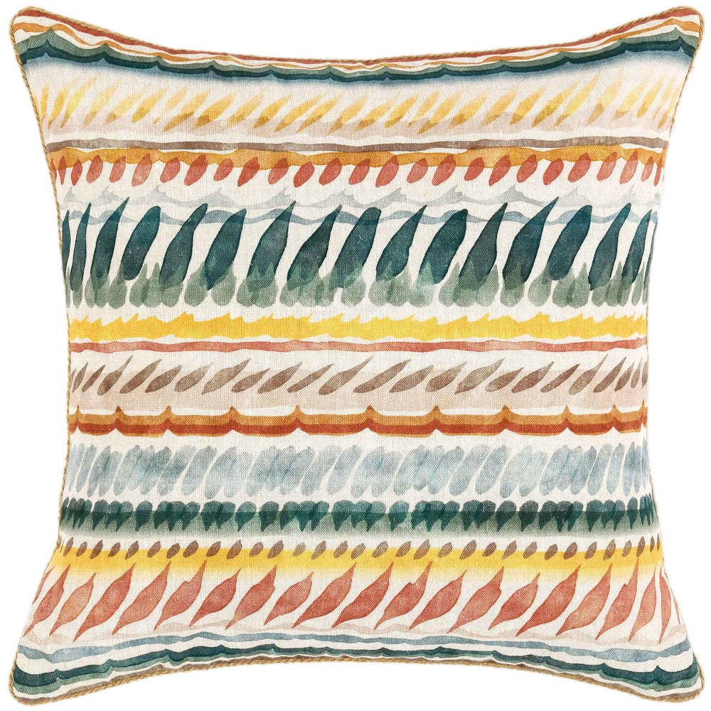 Cetara Pillow, Blue Multi