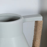 Chaddock Vase, White-Accessories-High Fashion Home