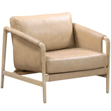 Chakka Leather Chair, Tan