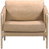 Chakka Leather Chair, Tan