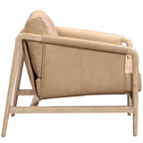Chakka Leather Chair, Tan