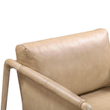 Chakka Leather Chair, Tan