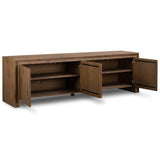 Chalmers Media Console, Weathered Oak