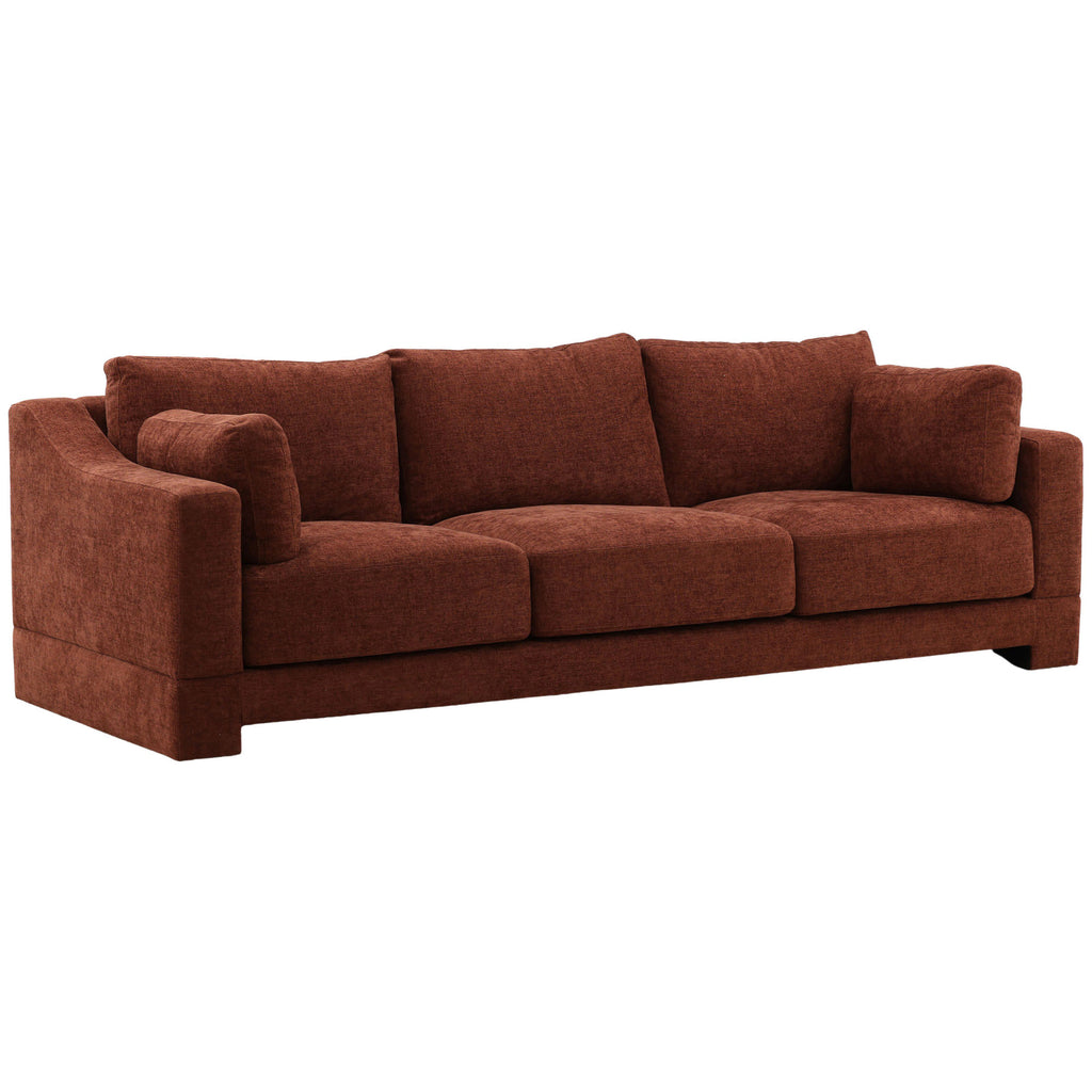Chandler Sofa, Rust – High Fashion Home