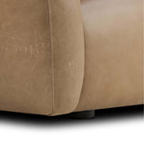 Channing Leather Sofa, Palermo Drift by Four Hands-Furniture - Sofas-High Fashion Home