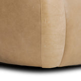 Channing Leather Swivel Chair, Palermo Drift by Four Hands-Furniture - Chair-High Fashion Home
