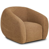 Channing Swivel Chair, Laughlin Ochre by Four Hands