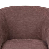 Channing Swivel Chair, Laughlin Plum by Four Hands-Furniture - Chairs-High Fashion Home