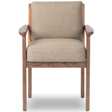 Chappel Dining Armchair, Alcala Taupe Set of 2 by Four Hands