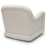 Charli Swivel Chair, Cream-Furniture - Chairs-High Fashion Home