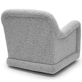 Charli Swivel Chair, Grey-Furniture - Chairs-High Fashion Home