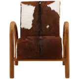 Charlton Chair, Brown/White