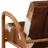Charlton Chair, Brown/White