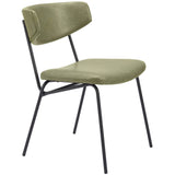 Charon Dining Chair, Green, Set of 2-Furniture - Dining-High Fashion Home
