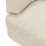Chassia Swivel Chair, Dusty Beige-Furniture - Chairs-High Fashion Home