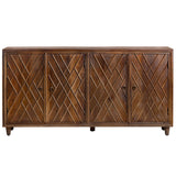 Chippendale Sideboard, Brown-Furniture - Storage-High Fashion Home