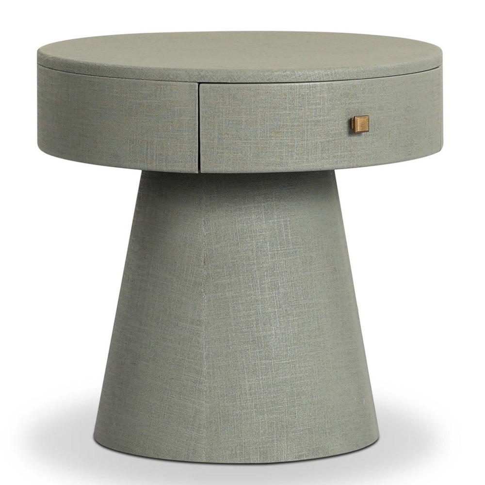 Chiro Nightstand, Laurel Sage by Four Hands-Furniture - Bedroom-High Fashion Home