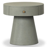 Chiro Nightstand, Laurel Sage by Four Hands-Furniture - Bedroom-High Fashion Home