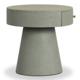 Chiro Nightstand, Laurel Sage by Four Hands-Furniture - Bedroom-High Fashion Home