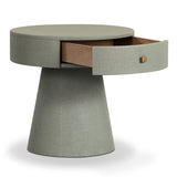 Chiro Nightstand, Laurel Sage by Four Hands-Furniture - Bedroom-High Fashion Home