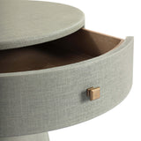 Chiro Nightstand, Laurel Sage by Four Hands-Furniture - Bedroom-High Fashion Home