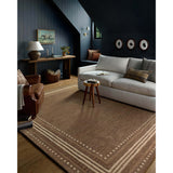 Chris Loves Julia × Loloi Rug Alfie ALF-02, Bark/Natural-Rugs1-High Fashion Home