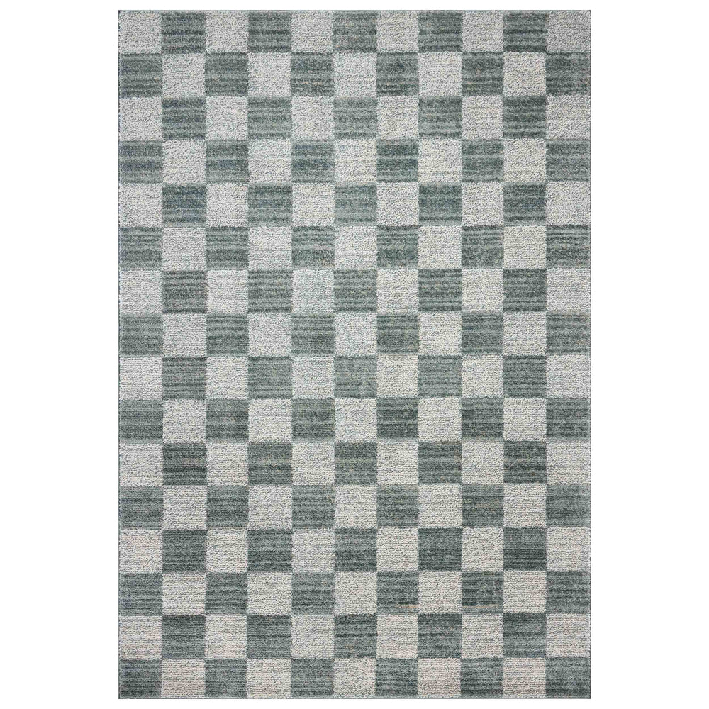 Chris Loves Julia × Loloi Rug Calvin CLV-01, Blue/Ivory-Rugs1-High Fashion Home