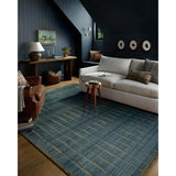 Chris Loves Julia × Loloi Rug Calvin CLV-02, Ocean/Olive-Rugs1-High Fashion Home