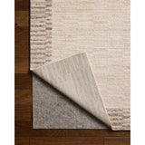 Chris Loves Julia × Loloi Rug Calvin CLV-04, Ivory/Pebble-Rugs1-High Fashion Home