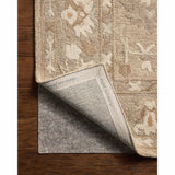 Chris Loves Julia × Loloi Rug Dorothea DRT-02, Khaki/Dove-Rugs1-High Fashion Home