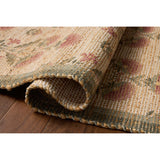 Chris Loves Julia × Loloi Rug Rue RUE-01, Sage/Blush-Rugs1-High Fashion Home