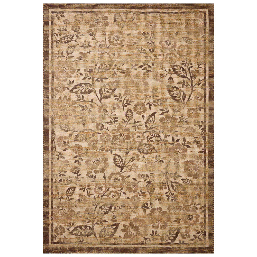 Chris Loves Julia × Loloi Rug Rue RUE-03, Bark/Mocha-Rugs1-High Fashion Home