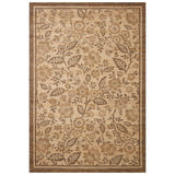 Chris Loves Julia × Loloi Rug Rue RUE-03, Bark/Mocha-Rugs1-High Fashion Home