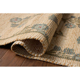 Chris Loves Julia × Loloi Rug Rue RUE-04, Moss/Blue-Rugs1-High Fashion Home
