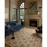 Chris Loves Julia × Loloi Rug Rue RUE-04, Moss/Blue-Rugs1-High Fashion Home
