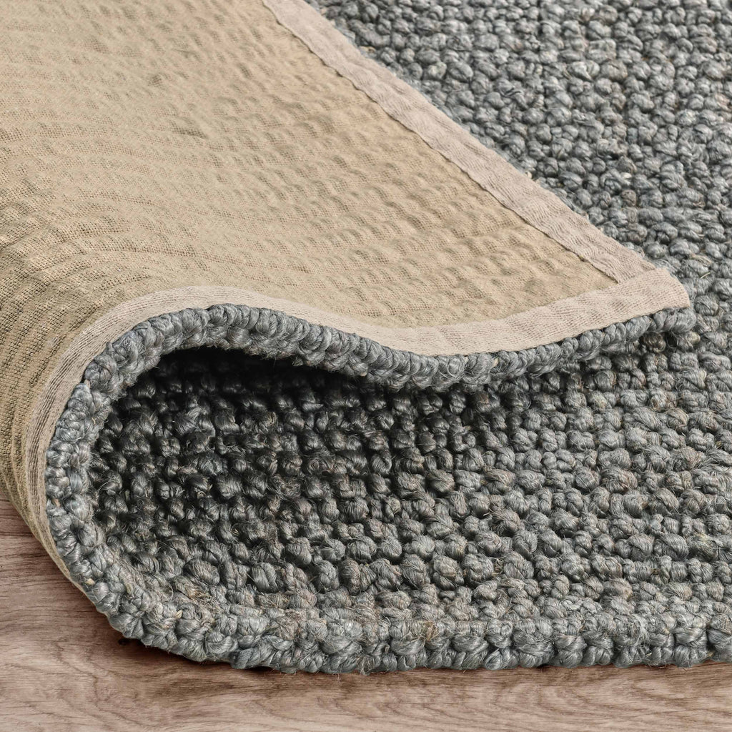 Chunky Loop Rug, Blue Charcoal – High Fashion Home