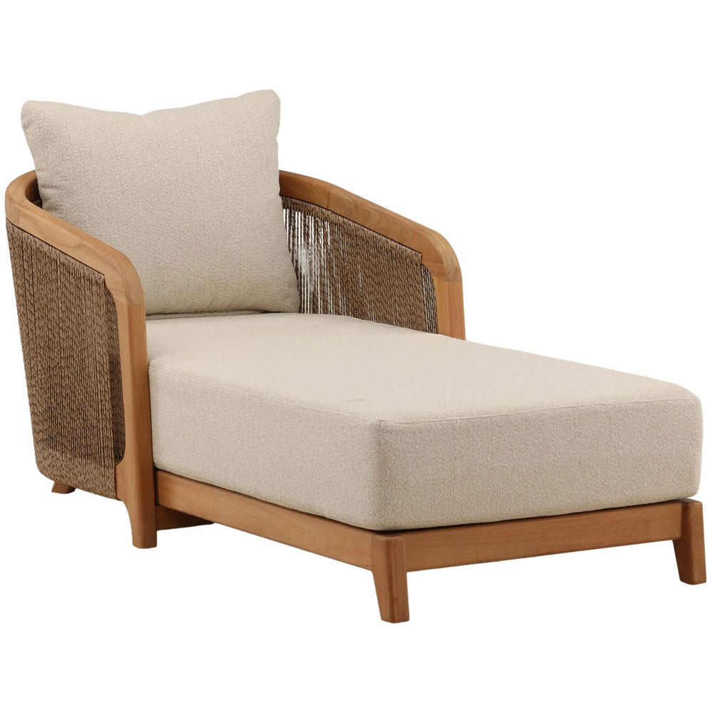 Cian Outdoor Chaise, Sand