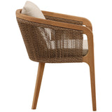 Cian Outdoor Dining Chair, Sand, Set of 2